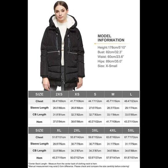 Orolay Women's Thickened Down Jacket - Picture 6 of 6